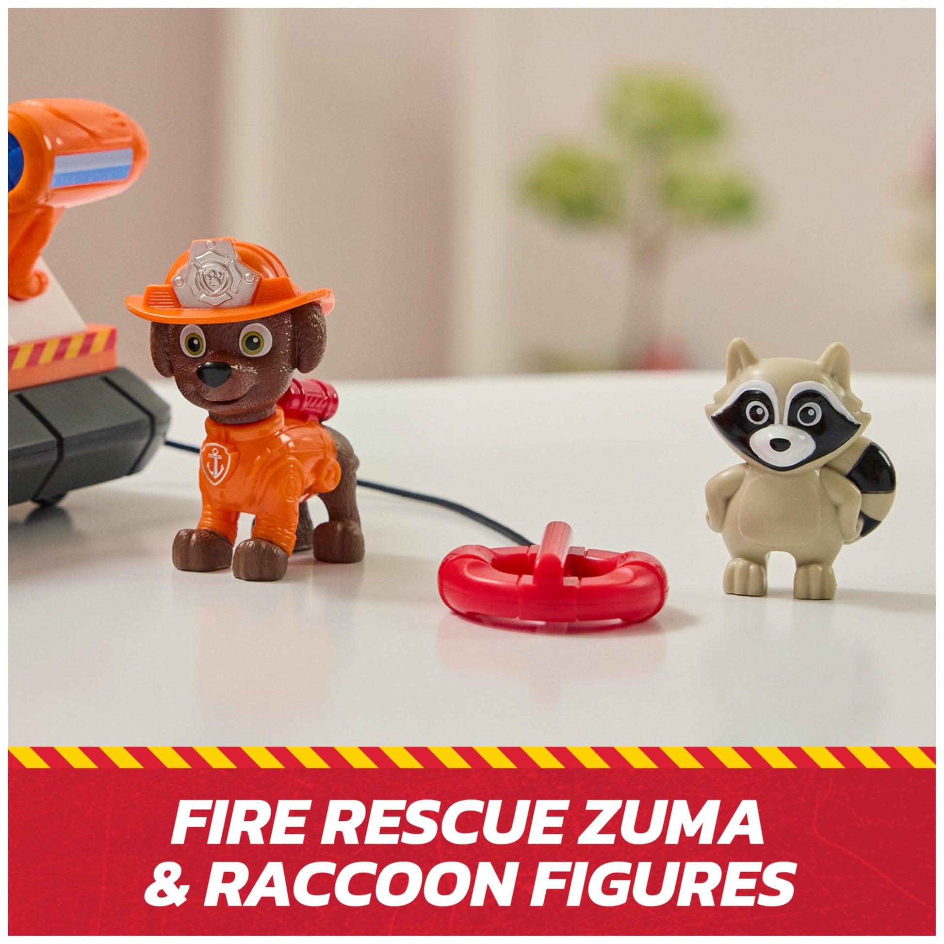PAW Patrol Fire Rescue Zuma Rescue Fire Boat Toy Vehicle Set PAW PATROL