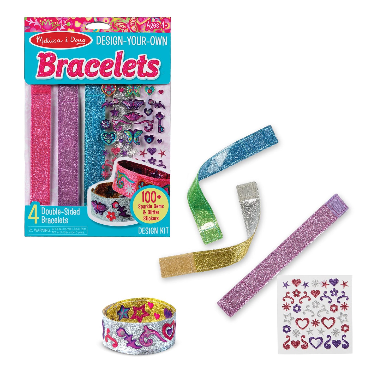 Melissa & Doug Design-Your-Own Bracelets Jewelry Making Craft Kit 🍁 All In One Marketplace Canada