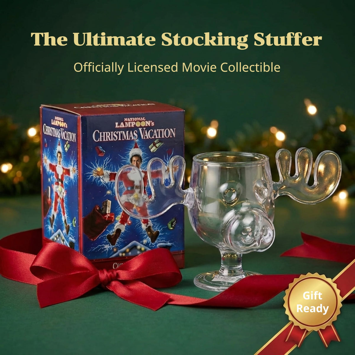 Spoontiques - National Lampoon’s Christmas Vacation Acrylic Moose Cup - Griswold Moose Mug - 4.5” - 6 Ounce 🍁 All In One Marketplace Canada