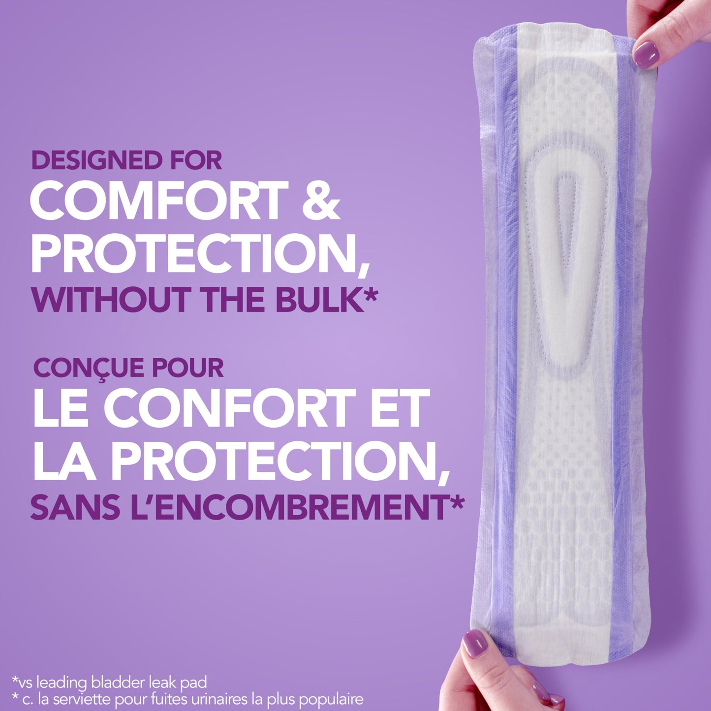 Poise Ultra Thin Incontinence Pads & Postpartum Incontinence Pads, 4 Drop Moderate Absorbency, Regular Length, 144 Count (3 Packs of 48) 🍁 All In One Marketplace Canada