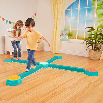 B. toys Balance Beam for Kids, Interlocking Sensory 13-Piece Set, Classic 🍁 All In One Marketplace Canada