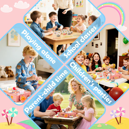 Aestd-ST Air Dry Clay Kit - Cake Themed, Modeling Clay for Kids 🍁 All In One Marketplace Canada