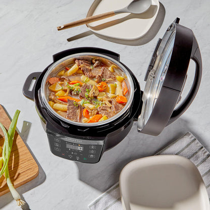 Instant Pot® RIO Mini 7-in-1 Multi-Cooker, PressureCooker, SlowCooker, RiceCooker, Steamer, Sauté, Yogurt Maker, & Warmer, Includes App With Over 2000 Recipes, 4QT, Black