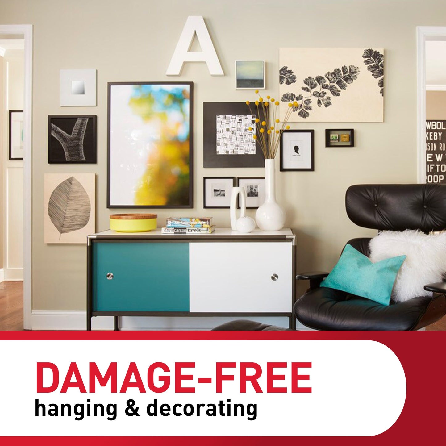 Command White Picture Hanging Strips, Indoor Use (PH211-32NA) Command