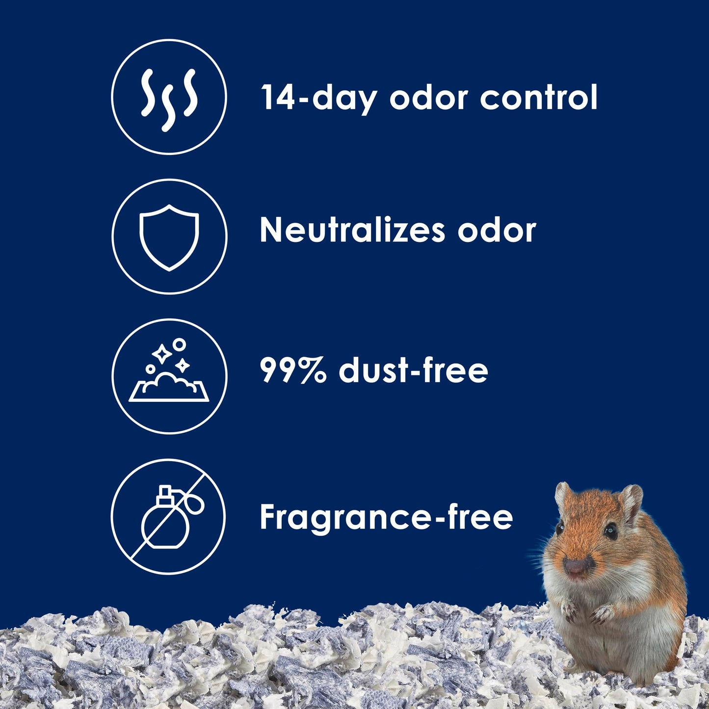 Kaytee Extreme Odor Control Bedding for Pet Guinea Pigs, Rabbits, Hamsters, Gerbils, and Chinchillas, 40 Liter Kaytee