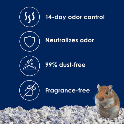 Kaytee Extreme Odor Control Bedding for Pet Guinea Pigs, Rabbits, Hamsters, Gerbils, and Chinchillas, 40 Liter Kaytee