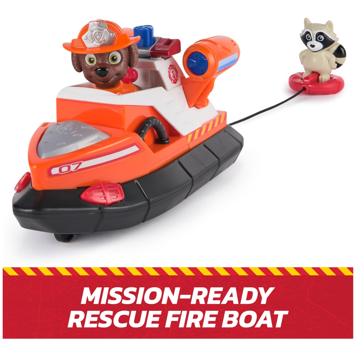 PAW Patrol Fire Rescue Zuma Rescue Fire Boat Toy Vehicle Set PAW PATROL