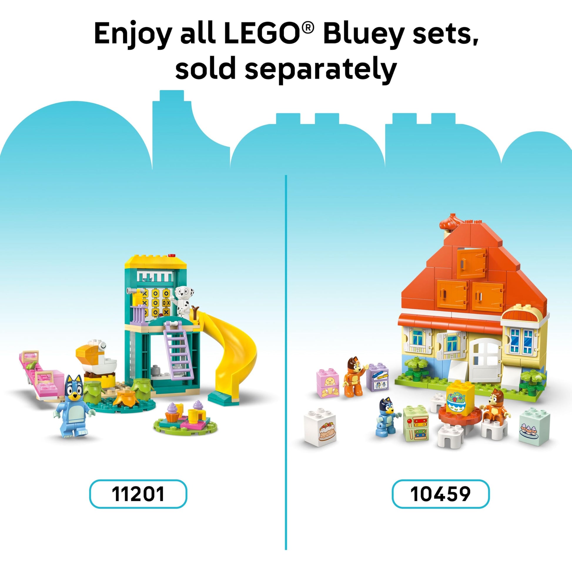 LEGO DUPLO Bluey Ice Cream Trip with Bluey - Toddler Toy for Kids, Boys, and Girls Ages 2+ - Includes Figure and Ice Cream Stand - Sensory Toy for Pretend Play - Preschool Gift Idea - 10458 LEGO