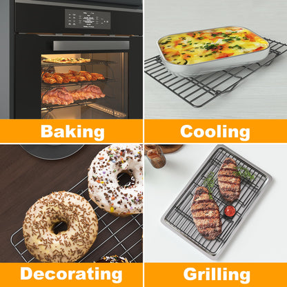 3 Tier Stackable Cooling Rack for Batch Cooling, 15.8"x 10"-Black 🍁 All In One Marketplace Canada