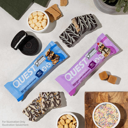 Quest Nutrition Overload Protein Bar, Sundae Funday Flavour, Protein Bars, Gluten Free, 12ct 🍁 All In One Marketplace Canada