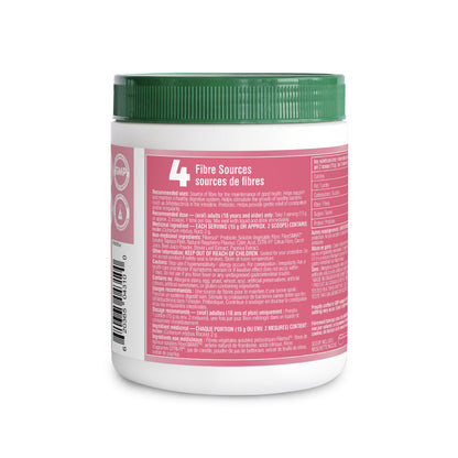 Organika Canadian-Made Belli Bliss Fibre | High Fibre Blend, 4 Diverse Sources of Fibre | Supports Digestive Health, Constipation Relief, Weight Control - Raspberry, 450g 🍁 All In One Marketplace Canada
