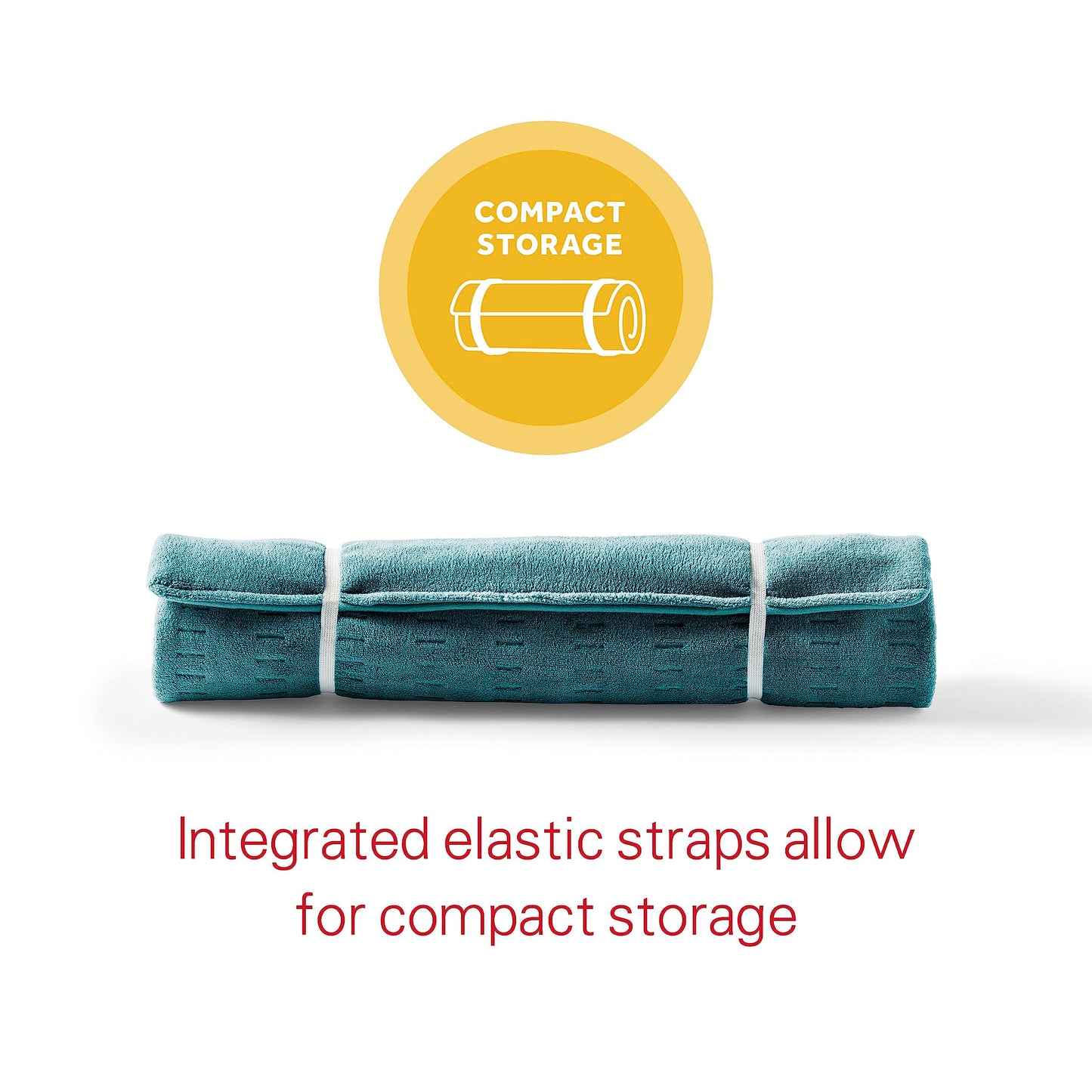 Sunbeam Premium XXL Size Heating Pad with Compact Storage | Electric Heating Pad for Back Pain & Larger Muscle Groups | 4 Heat Settings | 2 Hour Auto Shutoff | Moist Heat Option | 20 x 24 inch - Available at All In One Marketplace Canada