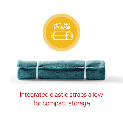 Sunbeam Premium XXL Size Heating Pad with Compact Storage | Electric Heating Pad for Back Pain & Larger Muscle Groups | 4 Heat Settings | 2 Hour Auto Shutoff | Moist Heat Option | 20 x 24 inch - Available at All In One Marketplace Canada