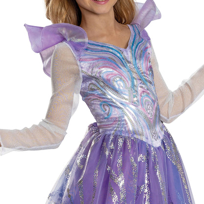 Costume de luxe Glinda pour le bien, tenue officielle de film pour Halloween pour enfants, taille filles (3T-4T)