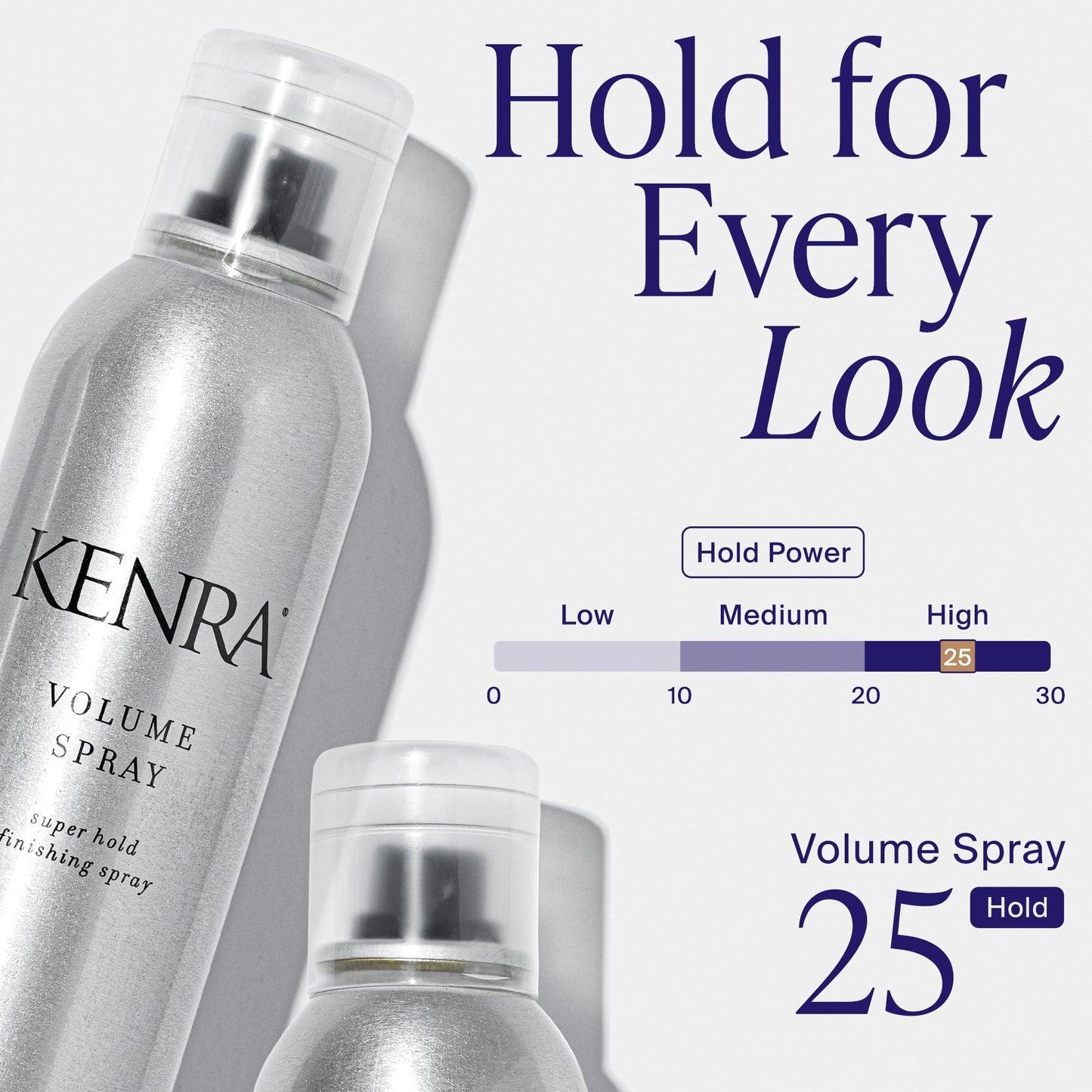 Kenra Volume Spray 25 | Super Hold Hairspray for Long Lasting Volume & Style | Thermal Heat Protectant | Wind Resistant up to 40 km/h | Humidity Shield Kenra