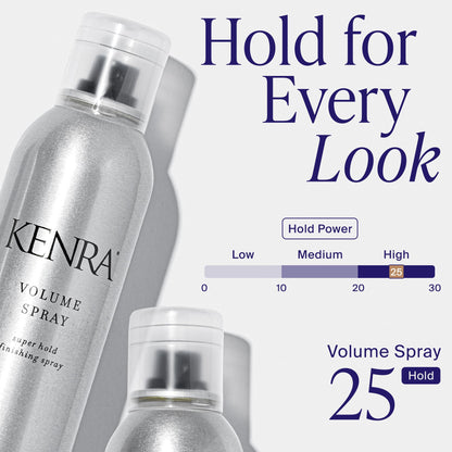 Kenra Volume Spray 25 | Super Hold Hairspray for Long Lasting Volume & Style | Thermal Heat Protectant | Wind Resistant up to 40 km/h | Humidity Shield Kenra