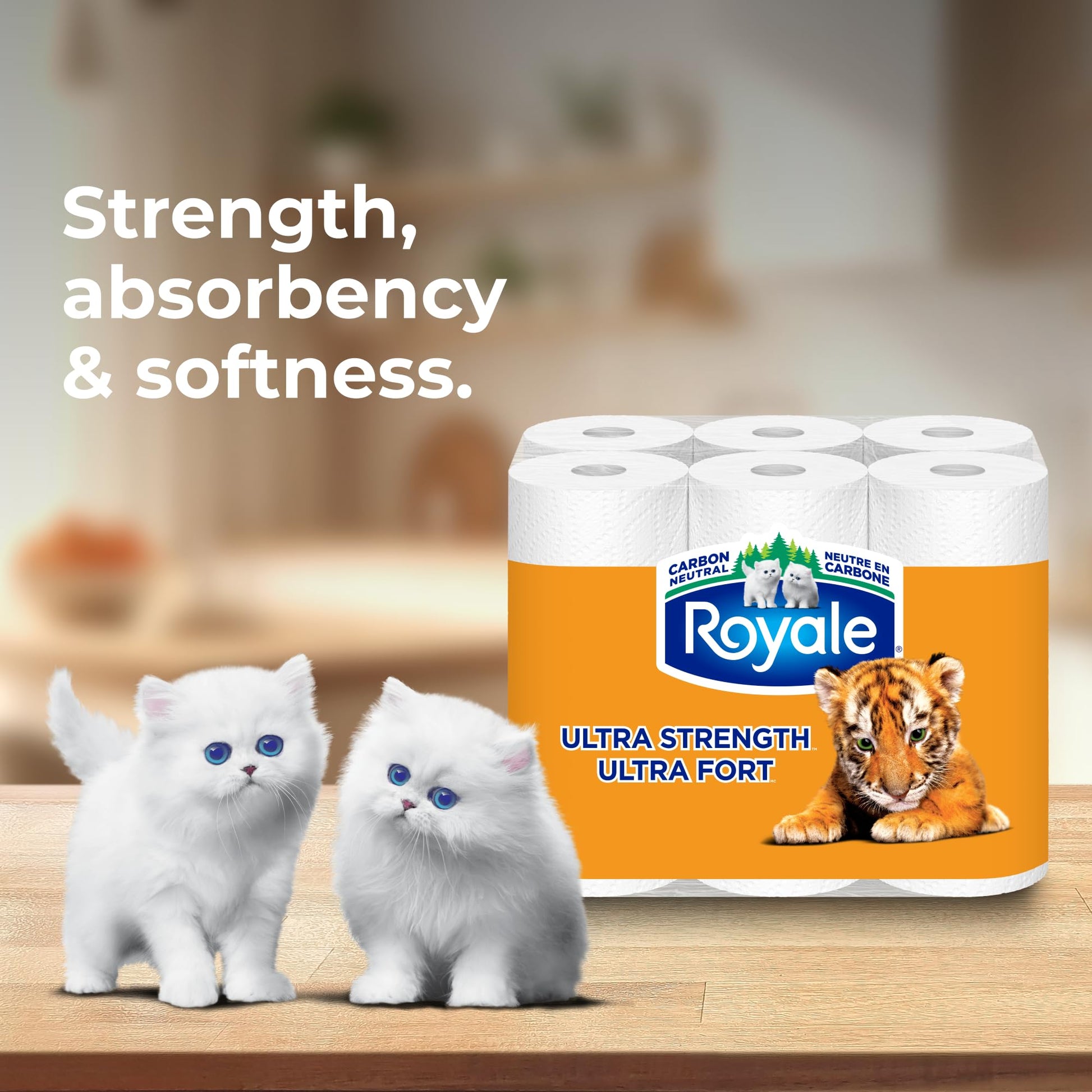 Royale Ultra Strength Paper Towel, 12 Equal 30 Rolls, 123 Sheets per Roll