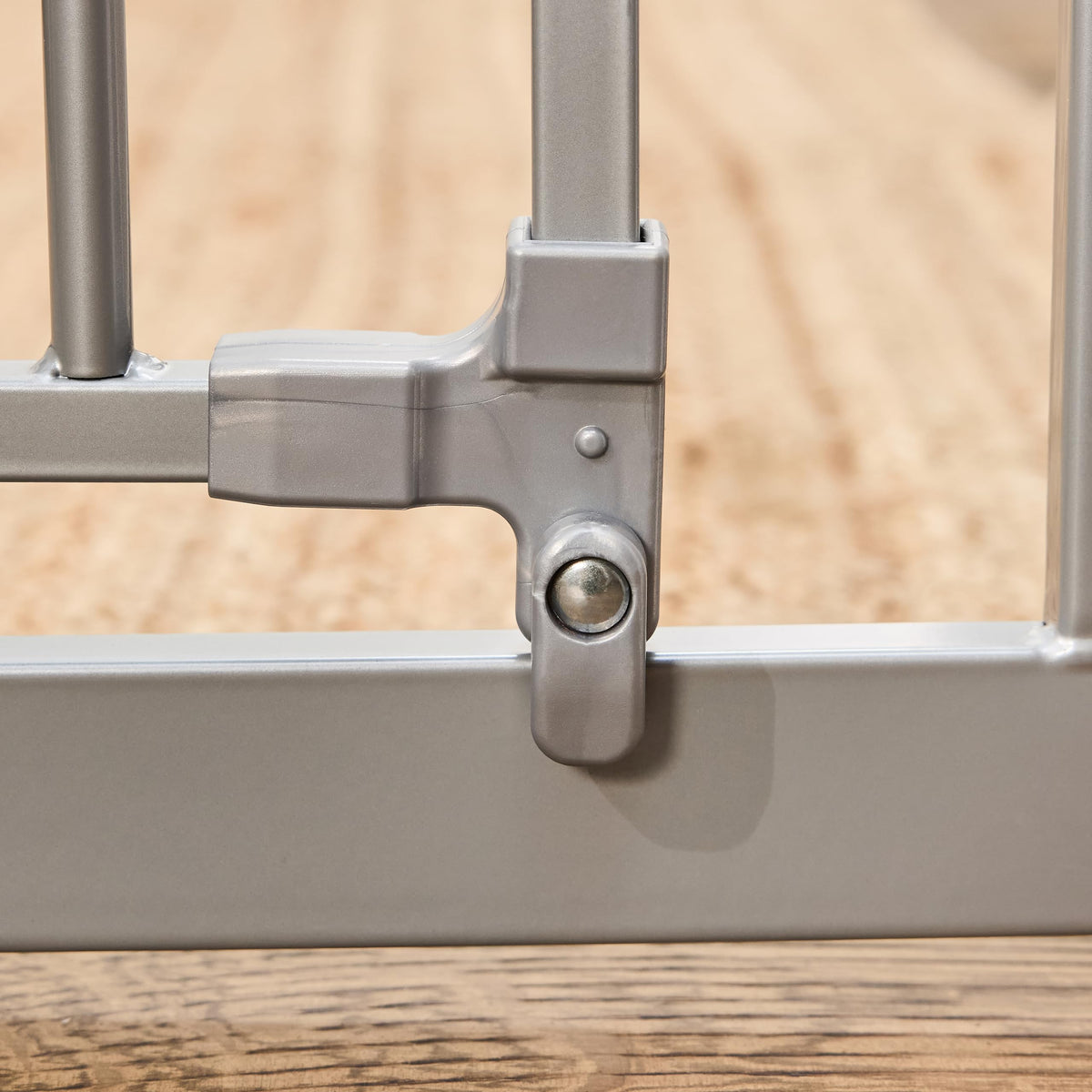 Regalo Easy Step Extra Tall Walk Thru Baby Gate, Bonus Kit, Includes 4-Inch Extension Kit, 4 Pack of Pressure Mount Kit and 4 Pack of Wall Mount Kit, Platinum