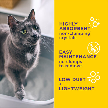 Purina Tidy Cats Tidy Care Alert Crystal Cat Litter - 8 lb. Bag