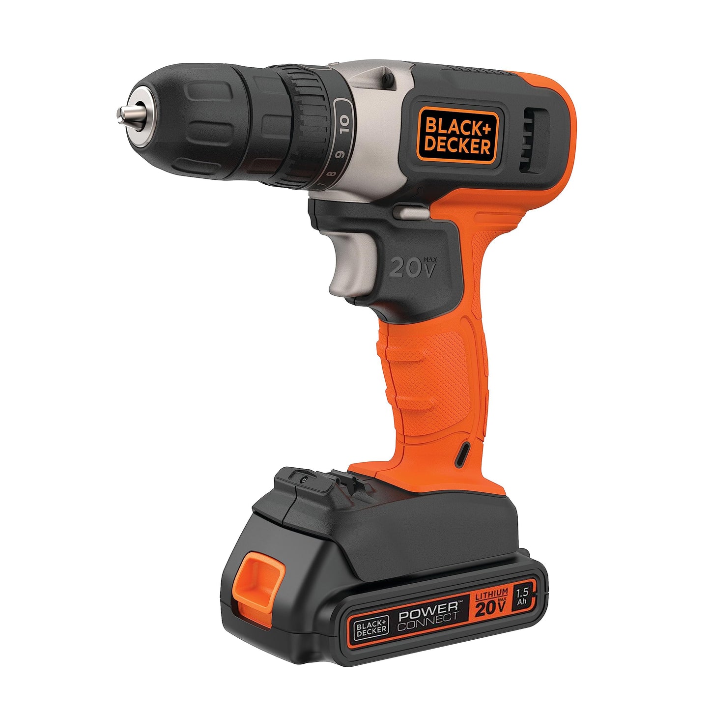 BLACK+DECKER 20V MAX* Cordless Drill, Cordless (BCD702C1) - Available at All In One Marketplace Canada