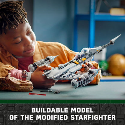 LEGO Star Wars The Mandalorian's N-1 Starfighter 75325 Building Set - The Book of Boba Fett, Featuring Baby Yoda Grogu and Droid Toy Figures, Birthday Gift idea for Kids, Boys & Girls Ages 9+ LEGO
