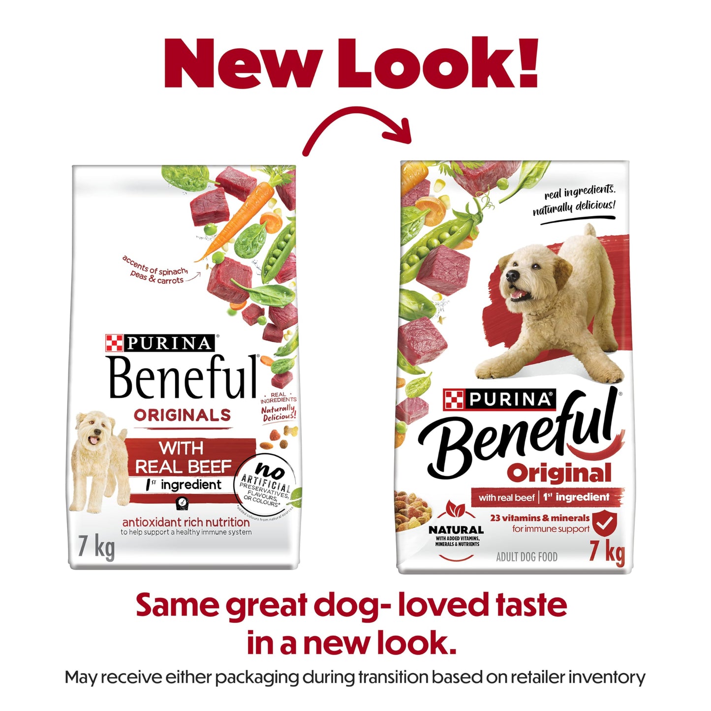 Beneful Originals Dry Dog Food, Real Beef - 7 kg Bag (1 Pack) 🍁 All In One Marketplace Canada