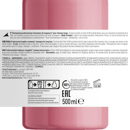 L'Oréal Professionnel Pro Longer Shampoo for Long Hair, 500 mL