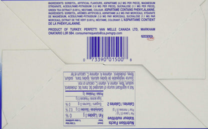 Mentos Clean Breath Peppermint Mints - 12 Pack (360 Pieces)