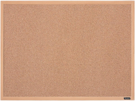 Quartet Natural Cork Bulletin Board, 23” x 17”, Wood Finish MDF Frame, Self-healing Cork (2642638034) 🍁 All In One Marketplace Canada