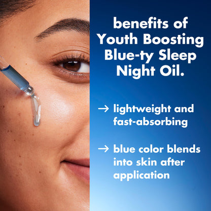 e.l.f. SKIN Youth Boosting Blue-ty Sleep Night Oil