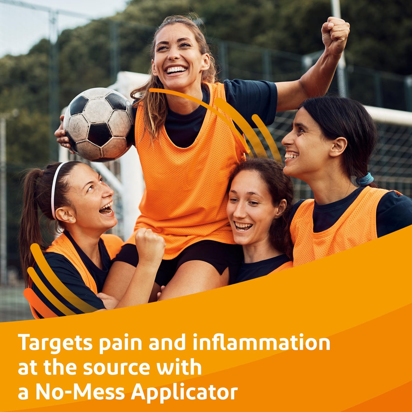 Voltaren Active Topical Pain Gel with No Mess Applicator, Inflammation Relief, 120g - Available at All In One Marketplace Canada