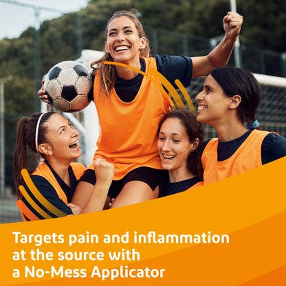 Voltaren Active Topical Pain Gel with No Mess Applicator, Inflammation Relief, 120g - Available at All In One Marketplace Canada