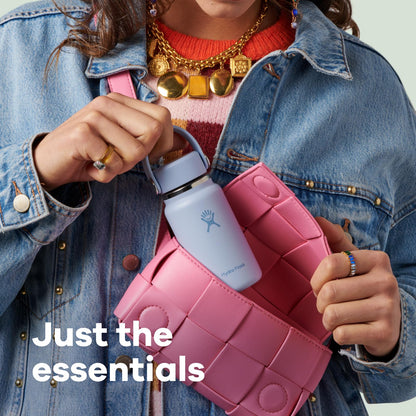 Hydro Flask Micro Bottle - Leak Proof Purse or Pocket Flask - Insulated Mini Water Bottle 6.7 Oz Black 🍁 All In One Marketplace Canada