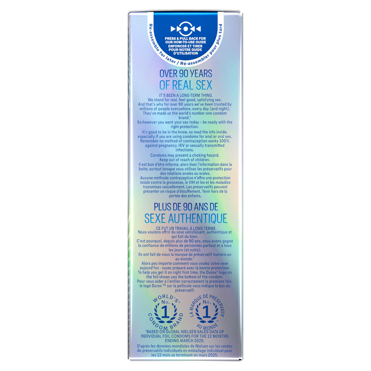 DUREX® CONDOM - Invisible Extra Sensitive 22ct