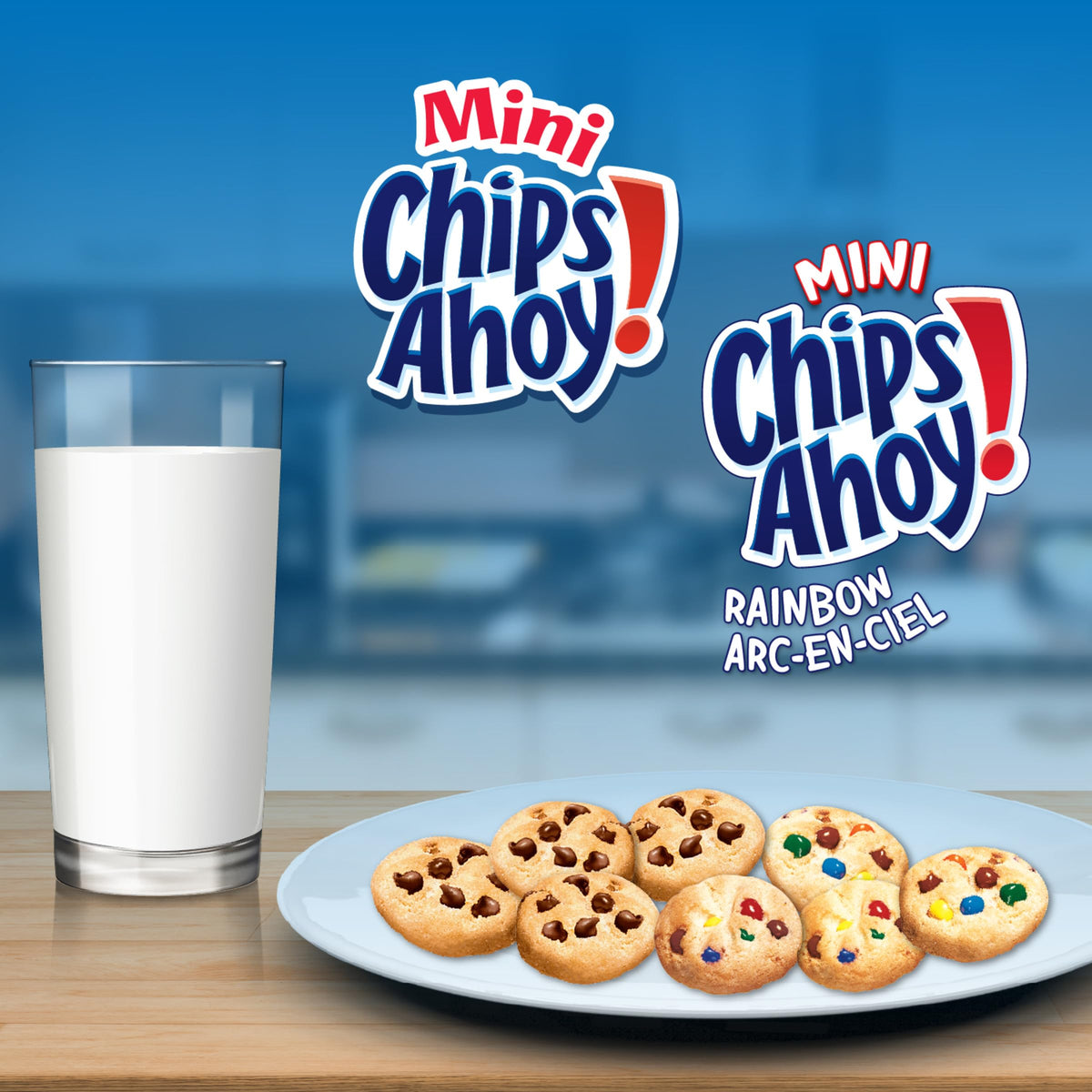 Oreo, Chips Ahoy! & Teddy Grahams, Cookies, 6 Bags, Variety Pack, 1.2 kg