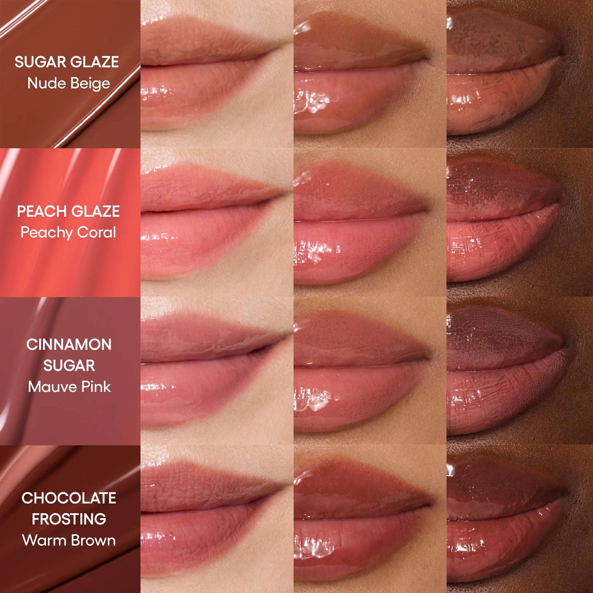 LANEIGE Glaze Craze Tinted Lip Serum for Hydrating, Glossy, Nourished Lips with Plumping Polypeptides, Peach Glaze