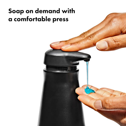 OXO GG SOAP DISPENSER, BLACK