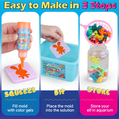 wookidel Magic Gel Water Elf Toy Kit, Aqua Fairy Water Gel Kit for Kids 🍁 All In One Marketplace Canada