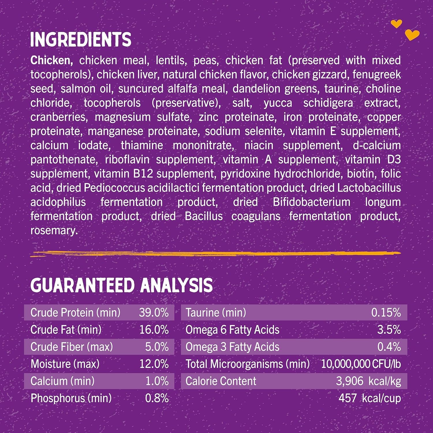 Stella & Chewy’s Raw Coated Premium Kibble Cat Food – Grain Free, Protein Rich Meals – Cage-Free Chicken Recipe – 1.13 kilograms Stella & Chewy's