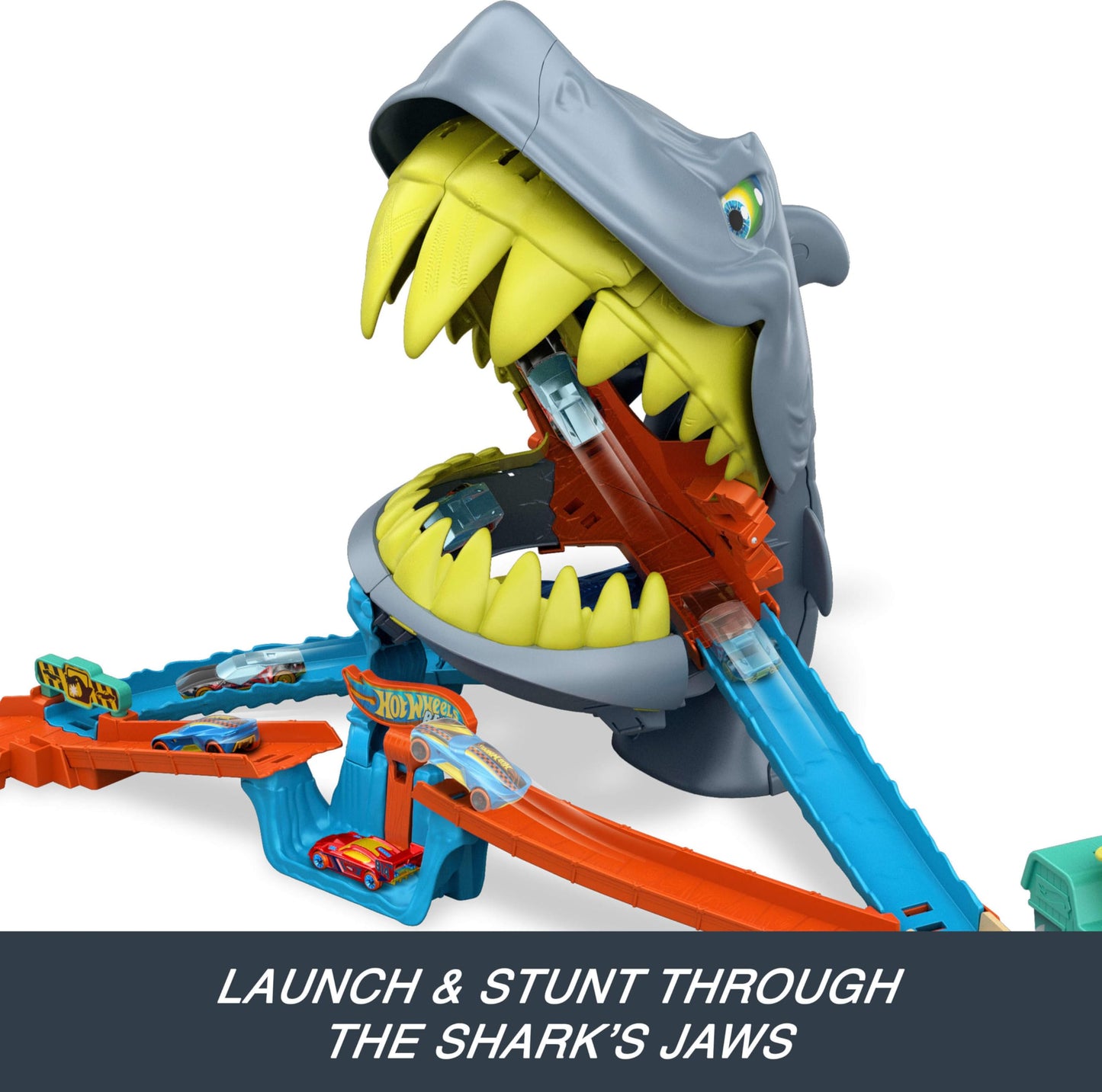 Hot Wheels City Shark Chomp Beach Playset & 1:64 Scale Toy Car 🍁 All In One Marketplace Canada
