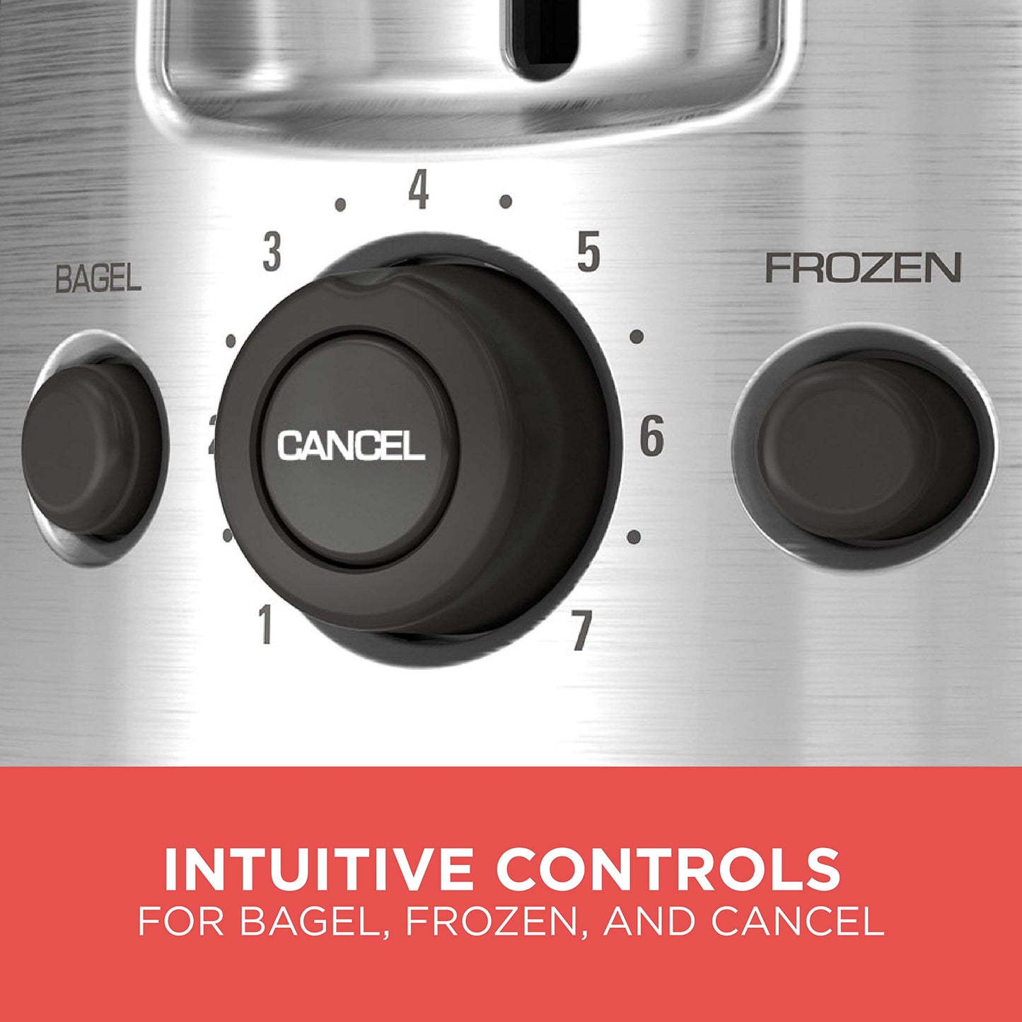 BLACK+DECKER 2-Slice Extra Wide Slot Toaster, Classic Oval, Black with Stainless Steel Accents, TR1278B - Available at All In One Marketplace Canada
