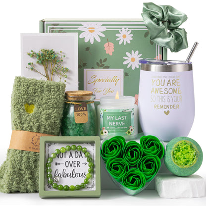 Birthday Gifts Basket for Women,Unique Self Care Package Gift Set for Her 🍁 All In One Marketplace Canada