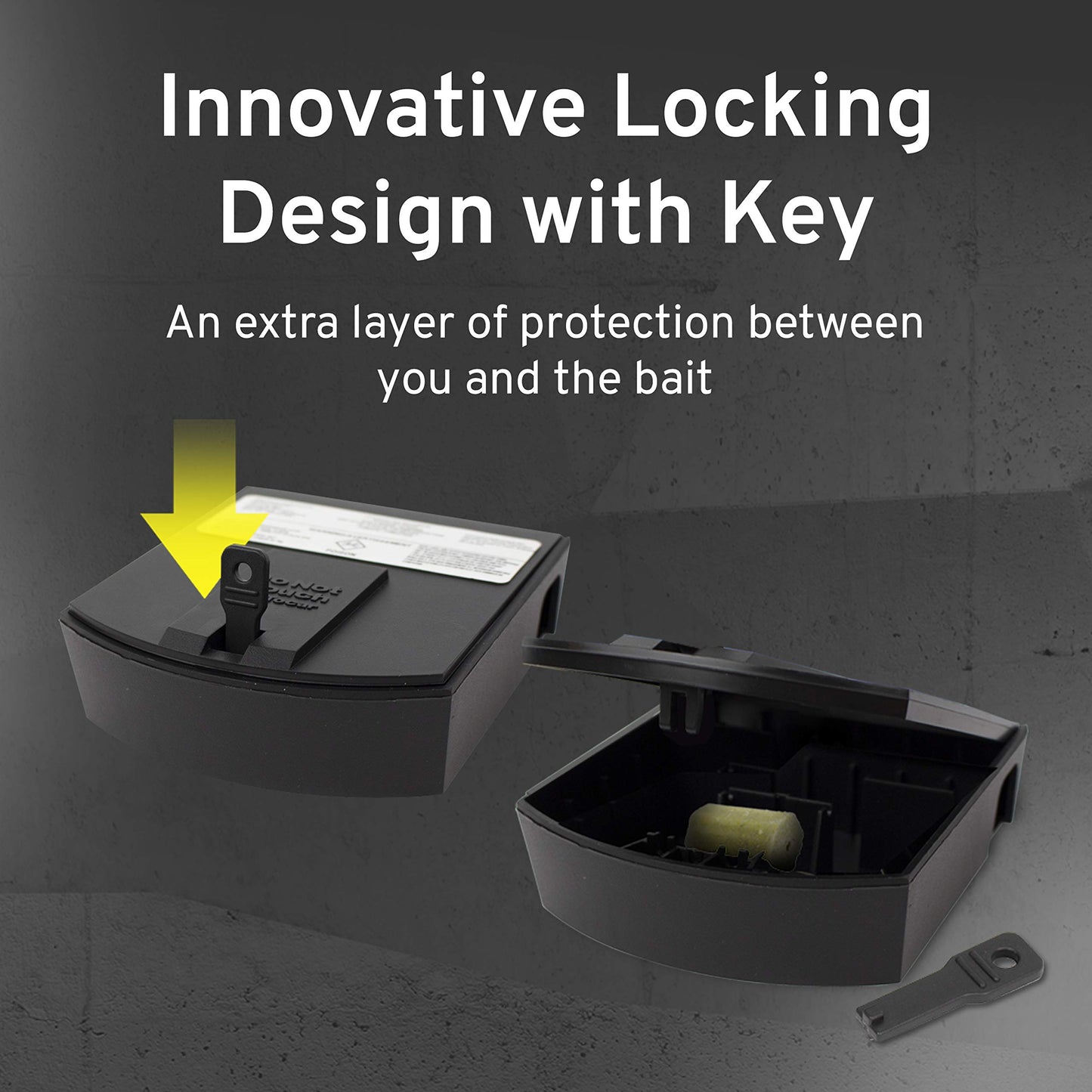 Victor Fast-Kill Refillable Mouse Poison Bait Station - Mouse Poisoning Bait - Mice Poisoning Station - Reusable Rodent Bait Stations 🍁 All In One Marketplace Canada