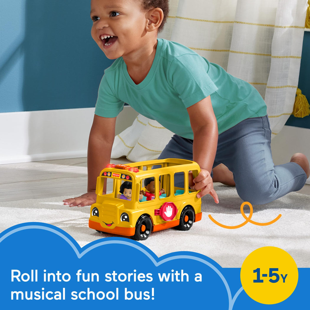 Fisher-Price Little People School Bus, Multilanguage Version