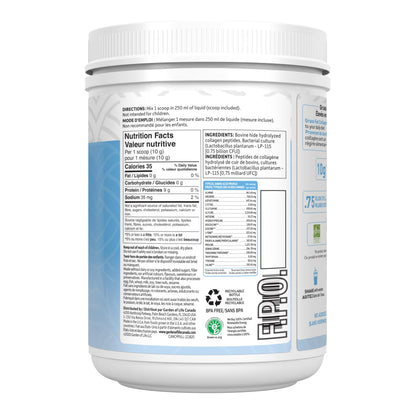 Garden of Life Grass Fed Collagen Peptides Powder, Unflavoured 560 g, 56 Servings, 10 g Collagen per Serving, Non-GMO Verified, Gluten Free, Paleo & Keto Friendly.