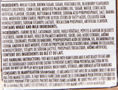 Quaker Blueberry Buttermilk Flavour Muffin Mix, Multi-Pack, 900g (Pack of 12)