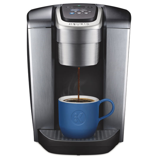 Keurig K-Elite Single Serve K-Cup Pod Coffee Maker, With Iced Brew Functionality And Quiet Brew Technology, Brushed Silver - Available at All In One Marketplace Canada