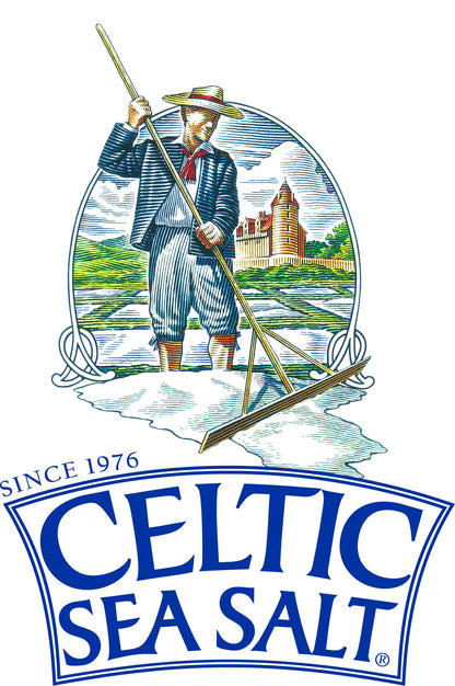 Light Grey Celtic Sea Salt – 1 Pound Resealable Bags (2 Count) | Pure, Hand-Harvested, No Additives