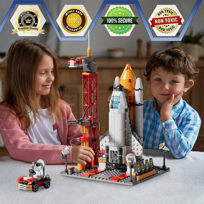 City Space Exploration Shuttle Building Sets Toys for Kids 🍁 All In One Marketplace Canada