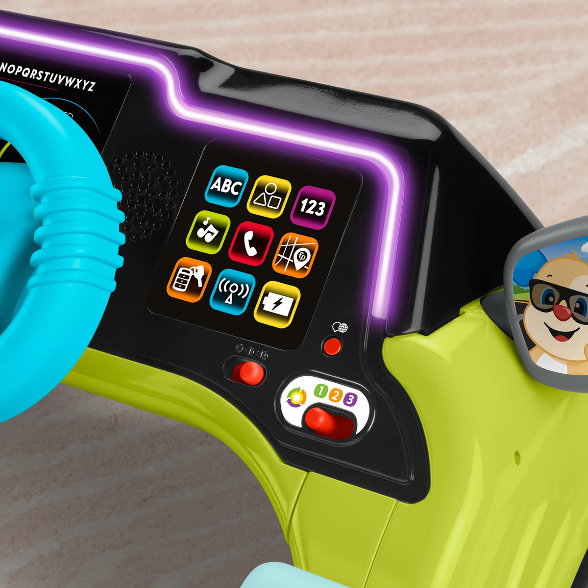 Fisher-Price Laugh & Learn Sit & Steer Driver Car